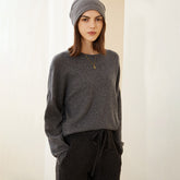 Women's Round Neck Pullover Loose Bottoming Sweater